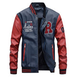 Maxulla PU Leather Jacket Mens Fashion Hip Hop Leather Coats Male Causal
