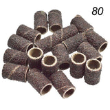 100pcs Nail Art Sanding Bands for Manicure #80 #120 #180