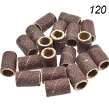 100pcs Nail Art Sanding Bands for Manicure #80 #120 #180