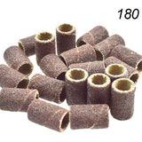 100pcs Nail Art Sanding Bands for Manicure #80 #120 #180