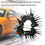 Auto Car Extraction Pick Connector Crimp Back Needle Pin Tool Set (36pcs)