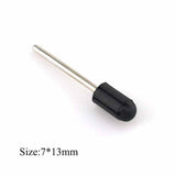 1pcs 5*11 7*13 10*15 13*19 16*25 Nail Drill Sanding Bands Block Caps Cutters Bits for Manicure Pedicure Professional Rubber