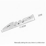 For Mitsubishi Outlander 2013 2015 2016 2017 2018 Exterior Modified special 3D 4WD letter stickers four-wheel drive logo sticker