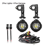 FADUIES Motorcycle LED Auxiliary Fog Light Safety Driving Spot Lamp For BMW R1200GS ADV