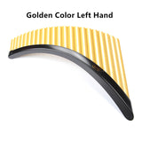 Panflute 22 Pipes ABS plastic Material Romania G Key Panpipes Flauta Musical Instruments 100% New Pan Xiao flute with bag
