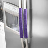 Refrigerator Door Handle Cover Kitchen Appliance Decor Handles Antiskid Protector Gloves For Fridge Oven Keep Off Fingerprints