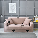 Fashion Flower Plant Print Stretch Sofa Cover Elastic Loveseat Couch Covers For Living Room Dustproof All-inclusive Slipcovers