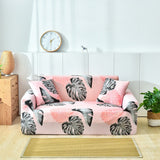 Fashion Flower Plant Print Stretch Sofa Cover Elastic Loveseat Couch Covers For Living Room Dustproof All-inclusive Slipcovers