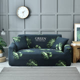 Fashion Flower Plant Print Stretch Sofa Cover Elastic Loveseat Couch Covers For Living Room Dustproof All-inclusive Slipcovers