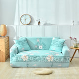 Fashion Flower Plant Print Stretch Sofa Cover Elastic Loveseat Couch Covers For Living Room Dustproof All-inclusive Slipcovers