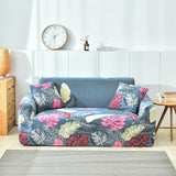 Fashion Flower Plant Print Stretch Sofa Cover Elastic Loveseat Couch Covers For Living Room Dustproof All-inclusive Slipcovers