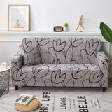 Fashion Flower Plant Print Stretch Sofa Cover Elastic Loveseat Couch Covers For Living Room Dustproof All-inclusive Slipcovers