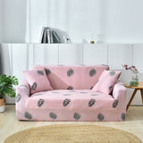 Fashion Flower Plant Print Stretch Sofa Cover Elastic Loveseat Couch Covers For Living Room Dustproof All-inclusive Slipcovers