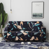Fashion Flower Plant Print Stretch Sofa Cover Elastic Loveseat Couch Covers For Living Room Dustproof All-inclusive Slipcovers
