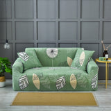 Fashion Flower Plant Print Stretch Sofa Cover Elastic Loveseat Couch Covers For Living Room Dustproof All-inclusive Slipcovers