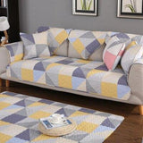 1-Piece Nordic Style Anti-slip Sofa Cover Cotton Slipcovers for Leather Sofas High Quality Loveseat Sectional Corner Couch Cover - shopwishi 