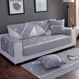 1-Piece Nordic Style Anti-slip Sofa Cover Cotton Slipcovers for Leather Sofas High Quality Loveseat Sectional Corner Couch Cover - shopwishi 