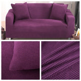 Velvet Sofa Covers for Living Room Solid Sectional Sofa Cover Elastic Couch Cover Home Decor Fundas Sofa Slipover Top Quality