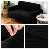 Velvet Sofa Covers for Living Room Solid Sectional Sofa Cover Elastic Couch Cover Home Decor Fundas Sofa Slipover Top Quality