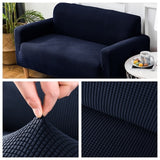Velvet Sofa Covers for Living Room Solid Sectional Sofa Cover Elastic Couch Cover Home Decor Fundas Sofa Slipover Top Quality