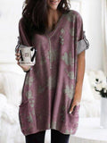 O-neck Long Sleeve Gradient Color Loose Casual Dress Women 2019 Spring Autumn Pocket Long Tops Plus Size 5xl Ladies Dresses
