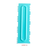 1pc Cream Scraper Irregular Teeth Edge DIY Scraper Cake Decorating Fondant pastry cutters Baking Spatulas Tools