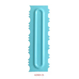 1pc Cream Scraper Irregular Teeth Edge DIY Scraper Cake Decorating Fondant pastry cutters Baking Spatulas Tools