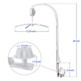Baby  Bed Bell Toy Holder White Rattles Bracket Mobile Crib Music Box Newborn Bell Crib Toy For 0-12 Month Baby
