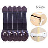 5PCs/lot Baby Drawer Lock Children Security Protection Child Drawer Door Locks Cabinet Cupboard Safety Kids Locks For Wardrobe