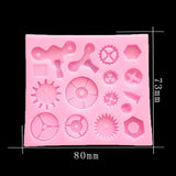 3D Lace Flower Bead Chain Silicone Fondant Mould Cake Decorating Baking Molds Sugar Paste Pastry Tools