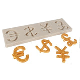 3D Lace Flower Bead Chain Silicone Fondant Mould Cake Decorating Baking Molds Sugar Paste Pastry Tools