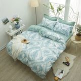 Tropical Plants Leaves 4pcs Girl Boy Kid Bed Cover Set Duvet Cover Adult Child Bed Sheet Pillowcase Comforter Bedding Set 61075