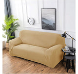 Velvet Sofa Covers for Living Room Solid Sectional Sofa Cover Elastic Couch Cover Home Decor Fundas Sofa Slipover Top Quality