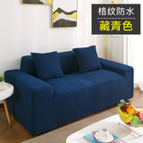 Plaid Sofa Covers for Living Room Solid Sectional Sofa Cover Elastic Couch Cover Home Decor Fundas Sofa Slipover 1 to 4Seat