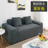 Plaid Sofa Covers for Living Room Solid Sectional Sofa Cover Elastic Couch Cover Home Decor Fundas Sofa Slipover 1 to 4Seat