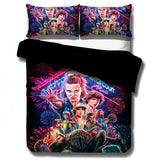 Stranger Things Bedding Set Duvet Covers Pillowcases Science Fiction Movies Comforter Bedding Set Bedclothes Bed Linen(NO sheet)
