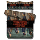 Stranger Things Bedding Set Duvet Covers Pillowcases Science Fiction Movies Comforter Bedding Set Bedclothes Bed Linen(NO sheet)