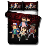 Stranger Things Bedding Set Duvet Covers Pillowcases Science Fiction Movies Comforter Bedding Set Bedclothes Bed Linen(NO sheet)