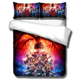 Stranger Things Bedding Set Duvet Covers Pillowcases Science Fiction Movies Comforter Bedding Set Bedclothes Bed Linen(NO sheet)