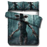 Stranger Things Bedding Set Duvet Covers Pillowcases Science Fiction Movies Comforter Bedding Set Bedclothes Bed Linen(NO sheet)