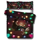 Stranger Things Bedding Set Duvet Covers Pillowcases Science Fiction Movies Comforter Bedding Set Bedclothes Bed Linen(NO sheet)