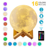 ZK20 USB Rechargeable 3D LED Moon Night Light