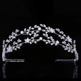 Tiaras And Crown HADIYANA Gorgeous Temperament Bride Wedding Hair Jewelry Women Party Headpiece Zirconia BC4891 Corona Princesa