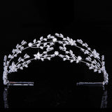 Tiaras And Crown HADIYANA Gorgeous Temperament Bride Wedding Hair Jewelry Women Party Headpiece Zirconia BC4891 Corona Princesa