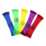 Sensory Toys Marbles Ball Autism ADHD Anxiety Therapy Toys EDC Stress Relief Hand Fidget Toys Braided Mesh Easy Bend With Marble
