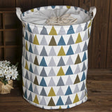 35cmx45cm Folding Drawstring Port Dirty Clothes Laundry Basket For Toy Clothing Storage Bucket Laundry Organizer