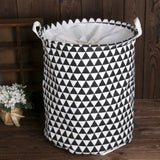 35cmx45cm Folding Drawstring Port Dirty Clothes Laundry Basket For Toy Clothing Storage Bucket Laundry Organizer