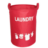 35cmx45cm Folding Drawstring Port Dirty Clothes Laundry Basket For Toy Clothing Storage Bucket Laundry Organizer