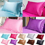 Pure & Comfortable Emulation Silk Satin Single Pillowcase cover