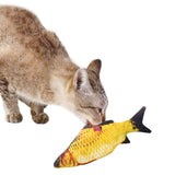 Kapmore Creative Fish Shape Pet Toy Fish Shape Bite Resistant Catnip Cat Toy Pet Chew Toy Pet Interaction Supplies